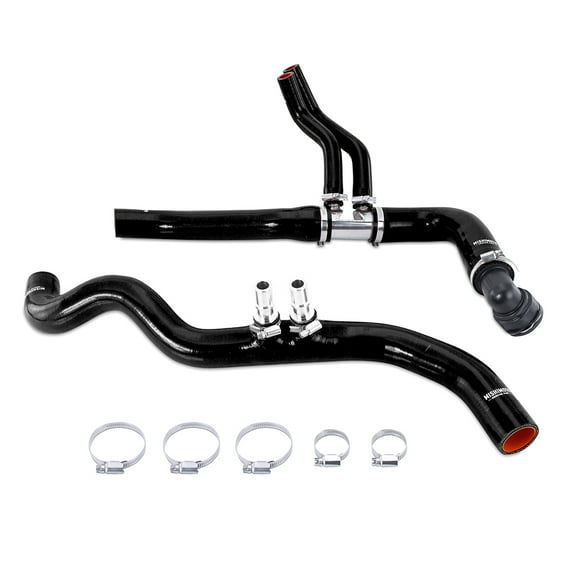Mishimoto MMHOSE-F35T-15BK Silicone Coolant Hose Kit, Compatible With 2015-2019 Ford F-150 3.5L EcoBoost, Black