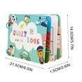 thumbnail image 4 of WLOELOEW B Busy Book For Kids To Learning Skills Baby Enlightenment Book Puzzle Book, 4 of 5