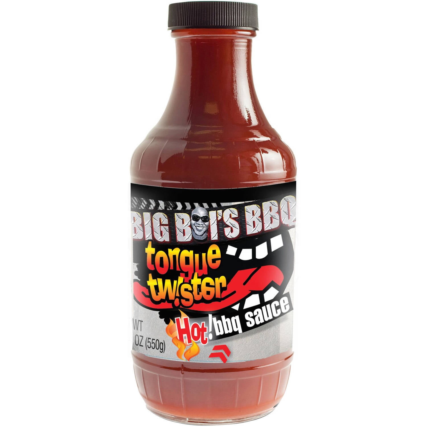 Big Boi's BBQ Tongue Twister Hot Sauce, 19.4 oz