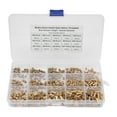 thumbnail image 1 of Knurled Brass Nut,450Pcs Molded in Insert Moldedin Inser Tnut Embedded Nut Ultra Responsive, 1 of 10