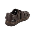 thumbnail image 2 of Huaraches Hombre Piel Natural Cómodos Velcro Vandana Sandalias cafe 26.5 VANDANA 164, 2 of 4