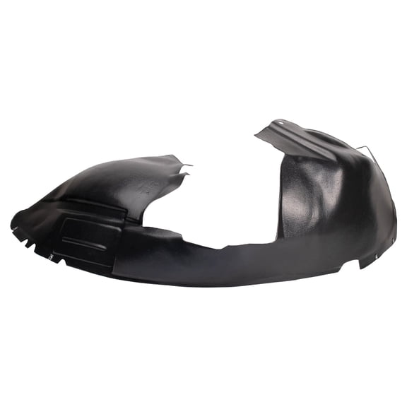 TRQ Front Right Inner Fender Liner Black Passenger Side Fits Select 2004-2007 Chrysler Town & Country 2001-2007 Dodge Caravan CH1249113