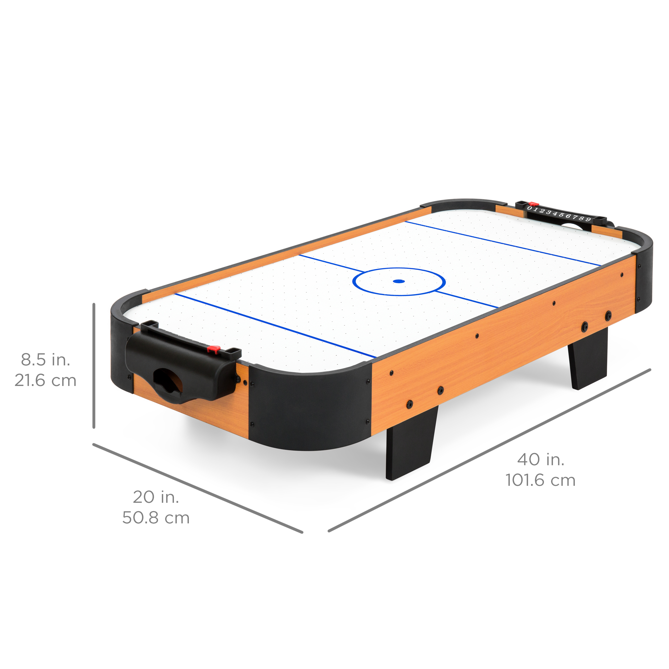 Best Choice Products 40in Air Hockey Arcade Table For Game Room