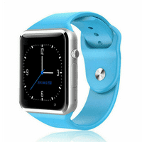 Smart Wrist Watch  Bluetooth GSM Phone A1 Camera for iPhone Android Samsung LG Blue
