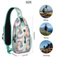 thumbnail image 5 of Crossbody Sling Backpack for Women Men Beautiful Axolotl Shoulder Sling Crossbody Casual Chest Bag for Travel Sports Running Hiking, 5 of 6