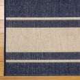 thumbnail image 3 of Solterra Renzo Indoor/ Outdoor Polypropylene Navy Flat Weave Area Rug, 5x8, 3 of 8