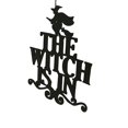 thumbnail image 2 of CNKOO The Witch Is In Halloween Party Home Decor Non-Woven Hanging Wall Door Sign The Witch Is In, 2 of 9