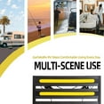 thumbnail image 5 of GarfatolRv Black 16.54" x 9.3", Aluminum RV Steps, Adjustable Height with Non-Slip Rubber Feet, 5 of 6