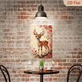 thumbnail image 5 of 8x12 Inches Vintage Deer Wall Art, Painterly Fawn with Cherry Blossoms on Tree Branch, Warm Cream Background, Romantic Cottage Core Decor for Living Room Bedroom, 5 of 7