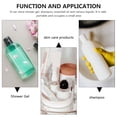 thumbnail image 2 of WRITWAA 4Pcs Silicone Toiletry Bottles for Home Use Reusable and Simple White 90ml, 2 of 7