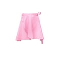 thumbnail image 6 of Little Girls Ballet Dance Chiffon Wrap Skate Wrap Skirt with Tie Waist, 6 of 6
