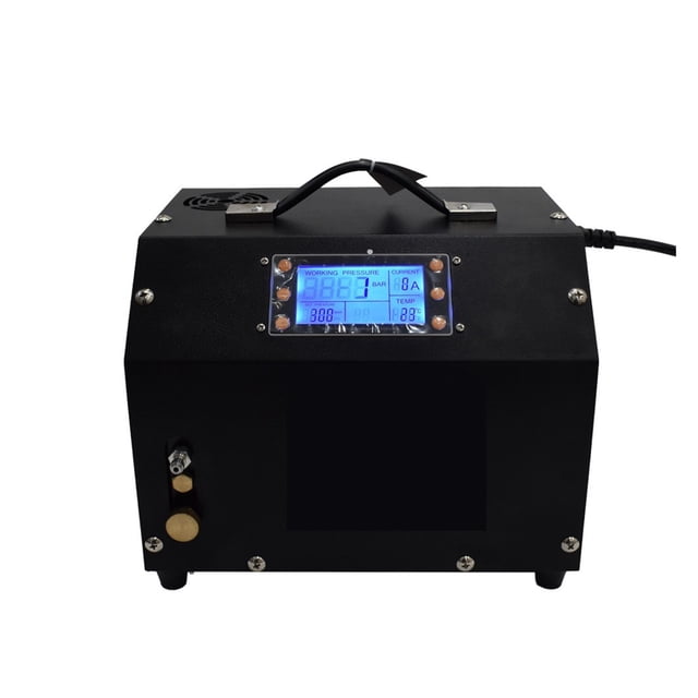 300Bar 4500Psi Digital Control Air Compressor Auto Stop 12V Portable Pneumatic Tank