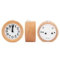 thumbnail image 4 of Alarma de haya, reloj silencioso silencioso de madera de haya, elegante y moderno, 4 of 8