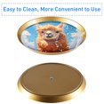 thumbnail image 5 of Alpaca Elegant Plastic Disc Dessert Table Cake Stand with Iron Pillars - 32cm Height - 21cm/24cm/27cm Plates, 5 of 6