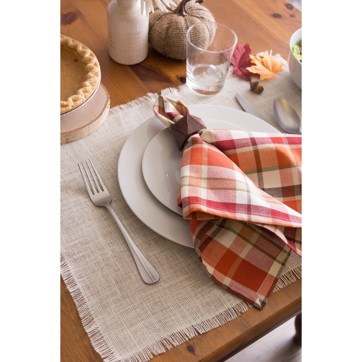 Gray Jute Placemat (Set of 6)
