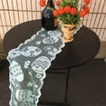 thumbnail image 2 of Pompotops Lace Easter Eggs Table Runner, 72Inch Table Easter Eggs Wedding Party Easter Decor Cotton Table Flag Runner, 2 of 4
