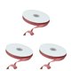 thumbnail image 2 of Inteprter Cinta de poliéster ampliamente para manualidades de bricolaje Cintas prácticas fáciles de usar y de moda para envolver regalos rojo Type1 NO1, 2 of 6