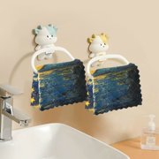 Qxltty Bright Moon over The Water Kitchen Towels Set of 6 Ultra Soft Absorbent Quick Drying Dish Cloths 11 x 11in
