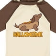 thumbnail image 4 of Inktastic Halloweenie Cute Dachshund in Hot Dog Costume Boys or Girls Long Sleeve Baby Bodysuit, 4 of 5