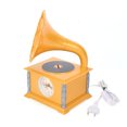 thumbnail image 1 of Yazoeia Phonograph Shape Clock Money Box Decoration Children Toy Gift MY320-4658, 1 of 8