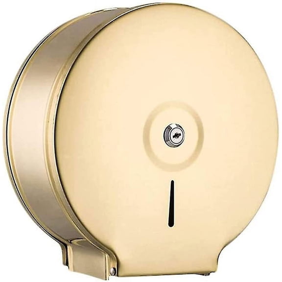 Wall Mounted Toilet Paper Holder Brass Toilet Paper Holder, Brushed Bronze