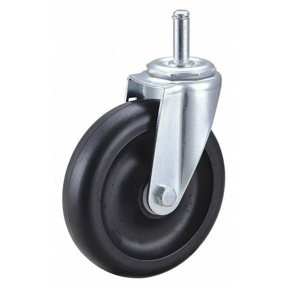 Manufacturer Varies Swivel Stem Caster,Polyolfn,5 in,300 lb. 32J855