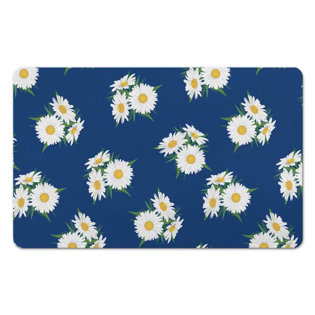 Luxurious Medallion Floral Bath Rug Quick Dry, Absorbent, Perfect for Spa-Like Decor