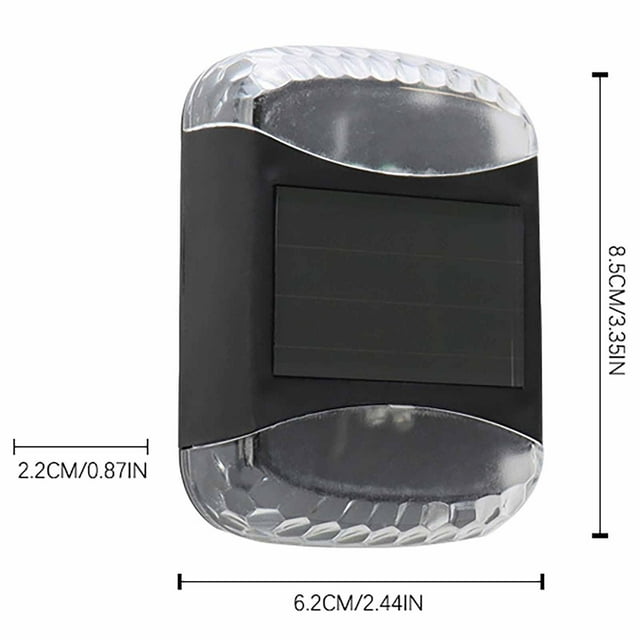 JJKBVCLO Solar Wall Light Light Up And Down Light Source Suitable For Patios Fences Exterior Walls Stairs
