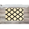 thumbnail image 2 of Linon Home Decor Claremont Area Rug Collection, Cream and Black, 2' x 3', 2 of 3