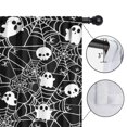 thumbnail image 4 of Blackout Kids Curtains,Halloween Ghosts and Skulls in Spider Webs Childrens Insulated Curtains Set Of 2,Bedroom Essentials,Toddler Room Decor 52"x84", 4 of 5