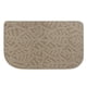 thumbnail image 1 of Felpudo antideslizante para interiores, absorbente, para entrada, interior discreto, lavable a máquina (beige, 45 x 76 cm), 1 of 8