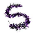 thumbnail image 3 of Under 5$ Halloween Decoration Black Garland with Purple Led String Light 70.08",Prelit Artificial Hanging Vine for Party Mantle Fireplace Stairs Table Arch Indoor Outdoor Farmhouse Decor, 3 of 7