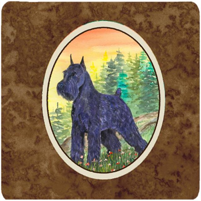 Carolines Treasures SS1051FC Schnauzer Foam Coasters- Set Of 4