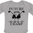 thumbnail image 4 of Inktastic Future Golf Champ Childs Golfing Boys or Girls Long Sleeve Baby Bodysuit, 4 of 5