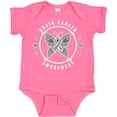 thumbnail image 3 of Inktastic Brain Cancer Awareness with Grey Ribbon and Butterfly Boys or Girls Baby Bodysuit, 3 of 5