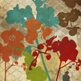 thumbnail image 2 of Craven, Katrina 12x12 Gold Ornate Wood Framed with Double Matting Museum Art Print Titled - Garden Silhouette, 2 of 4