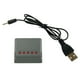 thumbnail image 1 of Adaptador portátil de batería USB Gris CUTICAT Cargador USB Lipo Cell, 1 of 8