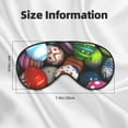 thumbnail image 4 of Uemuo Easter Egg Pattern Sleep Eye Mask - Light Blocking Sleep Mask Blocking Out Light Perfectly, Soft and Comfortable Night Eye Mask, Eye Blinder, 4 of 7