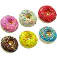 thumbnail image 1 of LOVEVER6 Pcs Beignets de Simulation Jouets pour Enfants Mariage Pu, 1 of 6