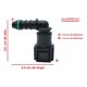 thumbnail image 4 of Conector Manguera Combustible 90° Universal 6.3 Mm Negro, 4 of 4
