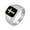 silver gold, variant on Men's Stainless Steel Enamel High Polished Cross Prayer Lucky Ring Gold Size 8