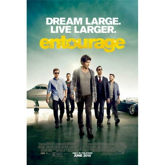 Pop Culture Graphics MOVEB44445 Entourage Movie Poster, 11 x 17