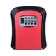 thumbnail image 1 of Contraseña de almacenamiento de llaves Caja de seguridad de montaje en pared Combinación de 4 dígitos para interior Rojo WDOplteas  Para estrenar, 1 of 6