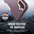 thumbnail image 6 of for Samsung Galaxy A54 5G Case,[10 FT Military Grade Drop Protection] [Screen Protector] Shockproof Protective Cover for Galaxy A54 5G (WineRed Pink), 6 of 14