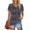 Multicolor#3, variant on Summer Tops Viikei Womens Summer Short Sleeve Tunic Tops,Women's New Short-sleeved V-neck Pullover Casual Printed Fashion Top Multicolor S