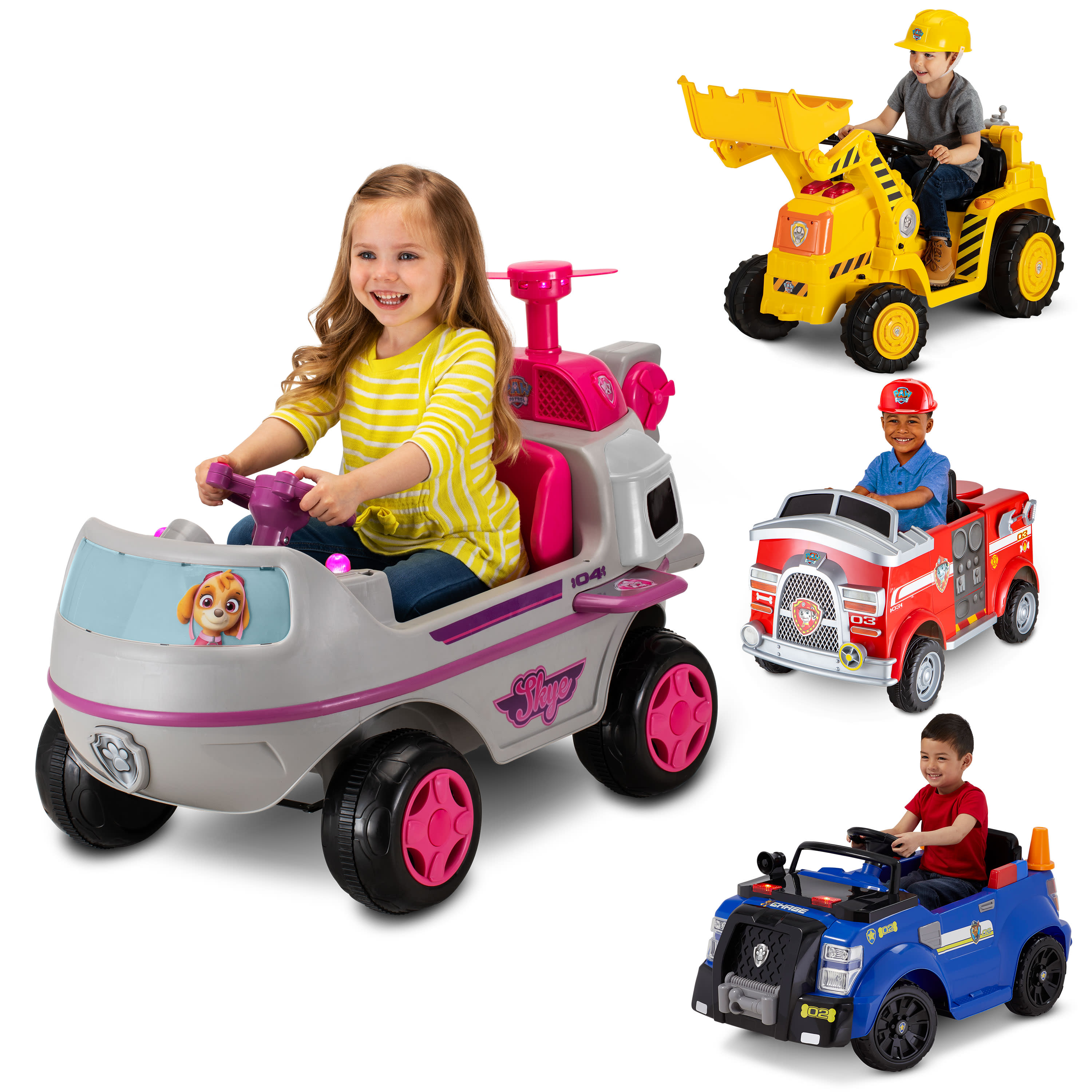 Kid Trax Nickelodeon’s PAW Patrol: Marshall Rescue Fire Truck Ride-On Toy