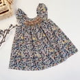 thumbnail image 2 of Vestido de bebé bordado, vestido de bebé con flores, lindo, cómodo y exquisito vestido de muñeca, 2 of 5