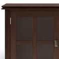 thumbnail image 3 of Simpli Home Artisan 60 inch Wide Solid Wood Contemporary Large Sideboard Buffet in Russet Brown, 3 of 13