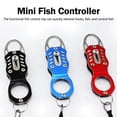 thumbnail image 2 of Stainless Steel Fish Lip Gripper Tool, Corrosion-Resistant Fishing Accessory with Lanyard, Portable Multi-Function Grip Controller for Saltwater Freshwater Catch Release, 2 of 8