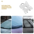 thumbnail image 3 of CTIRCHIU 5Pcs Vehicle Window Glass Slider Buckles White Plastic Car Window Accessory Durable Adjustable Clamp, 3 of 8
